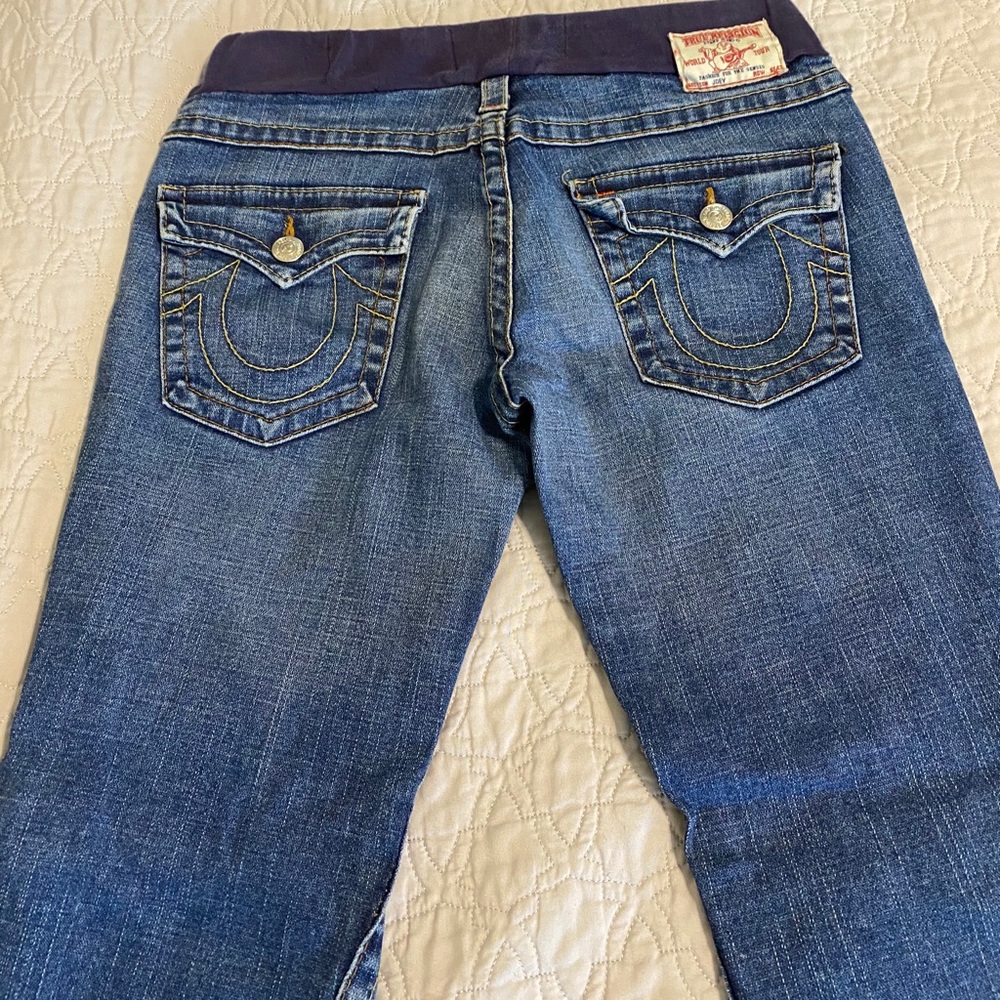 True Religion maternity jeans